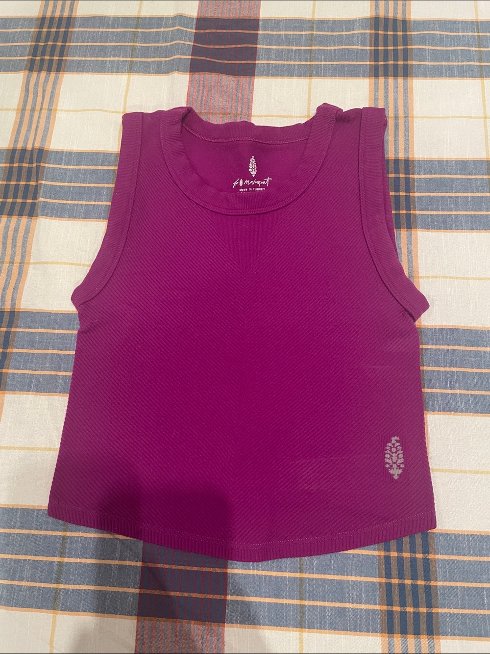 Freepeople Movement Purple tank top
